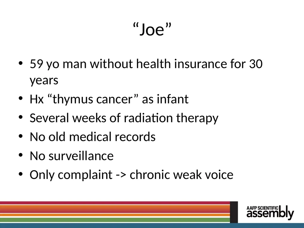 The Care of Cancer Survivors Pamela L. Pentin, JD, - slide 41 of 44