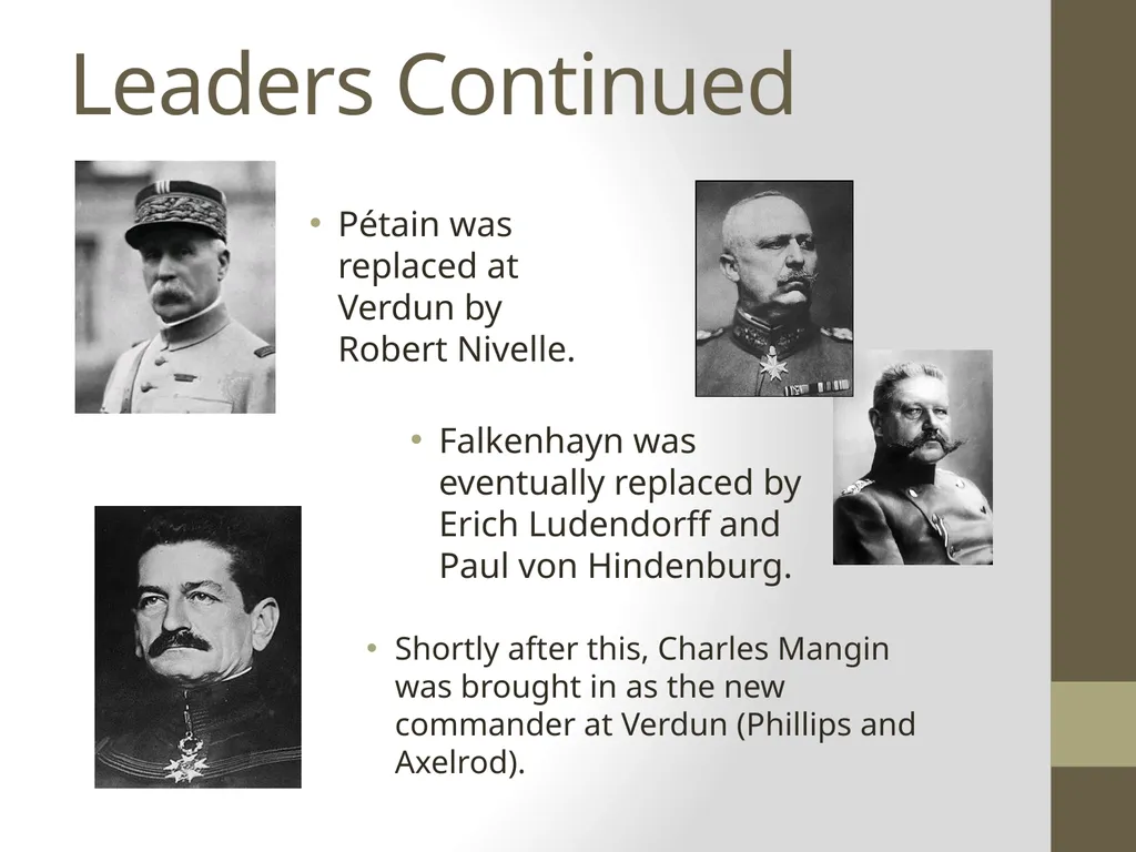 The Battle of Verdun By: Shaun Oliver About The - slide 6 of 16
