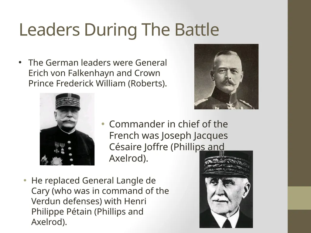 The Battle of Verdun By: Shaun Oliver About The - slide 5 of 16