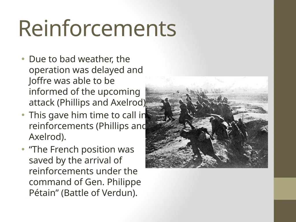The Battle of Verdun By: Shaun Oliver About The - slide 8 of 16