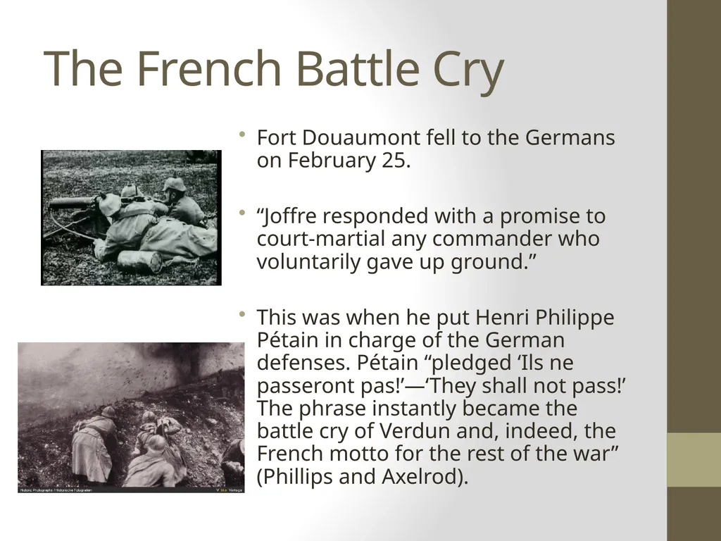 The Battle of Verdun By: Shaun Oliver About The - slide 9 of 16