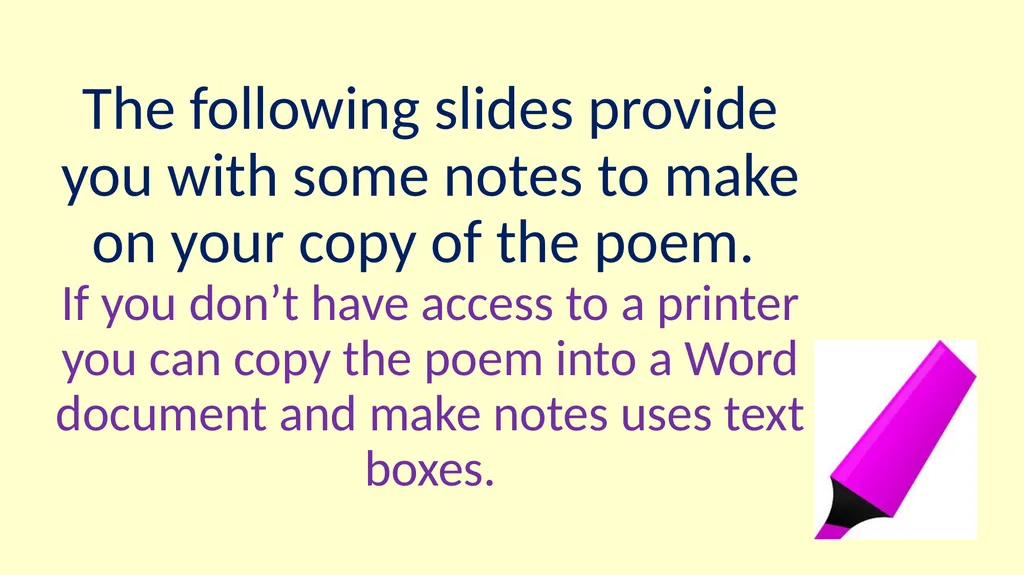 Please note: You do not need to print off this - slide 12 of 16