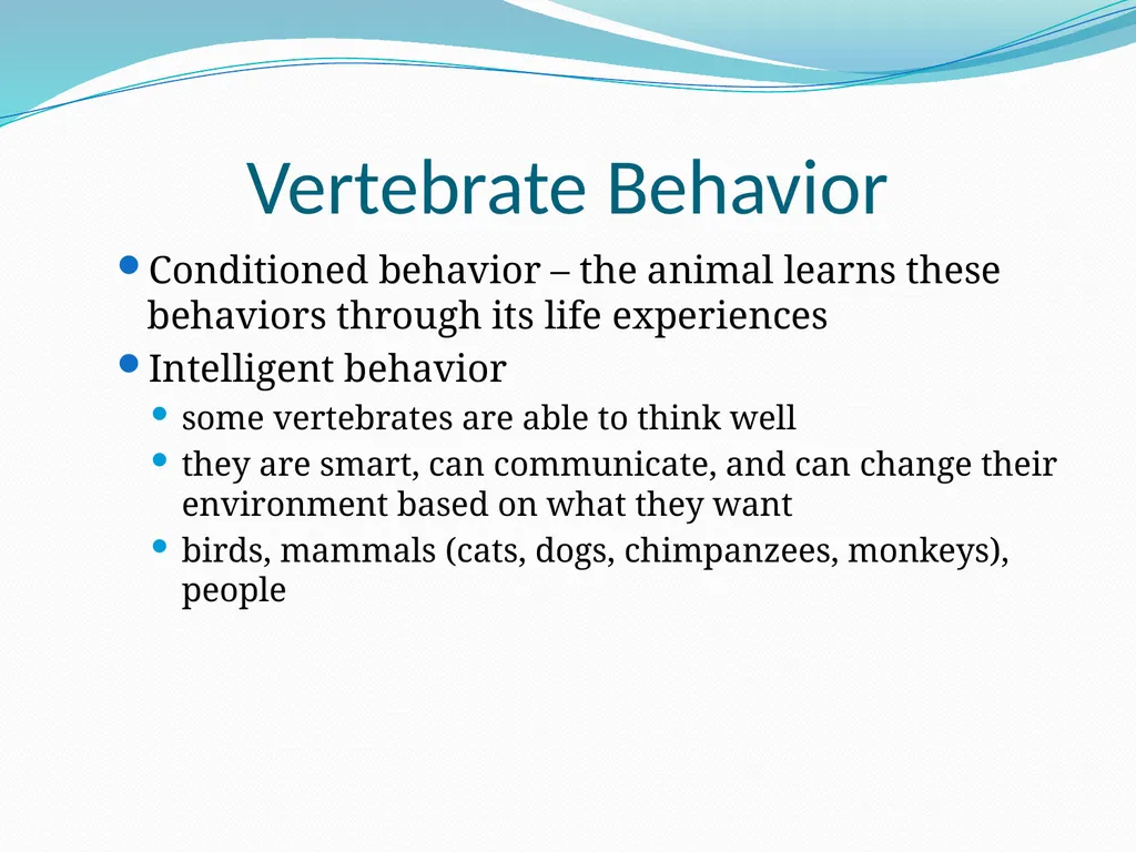 The Ectothermic Vertebrates: Chapter 17A and B - slide 24 of 30