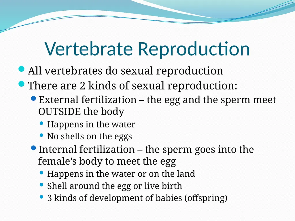 The Ectothermic Vertebrates: Chapter 17A and B - slide 21 of 30