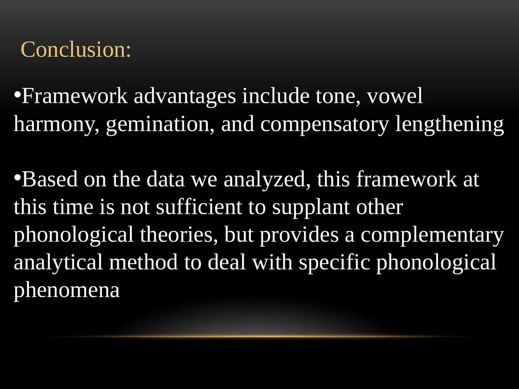 A Prosodic Theory of Nonconcatenative Morphology - slide 42 of 47