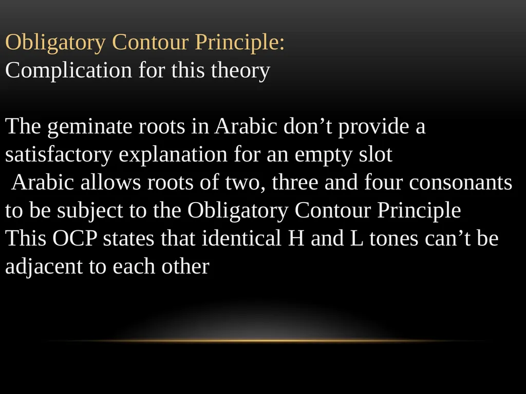 A Prosodic Theory of Nonconcatenative Morphology - slide 43 of 47