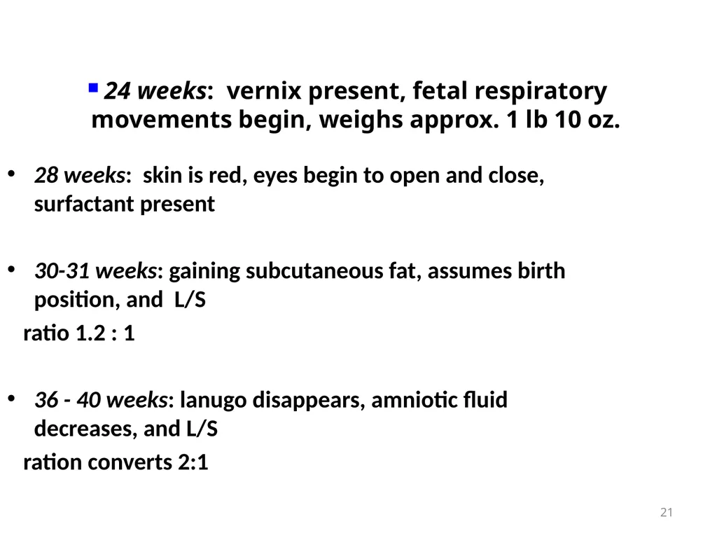 Objectives Menstruation Hormone function - slide 21 of 58