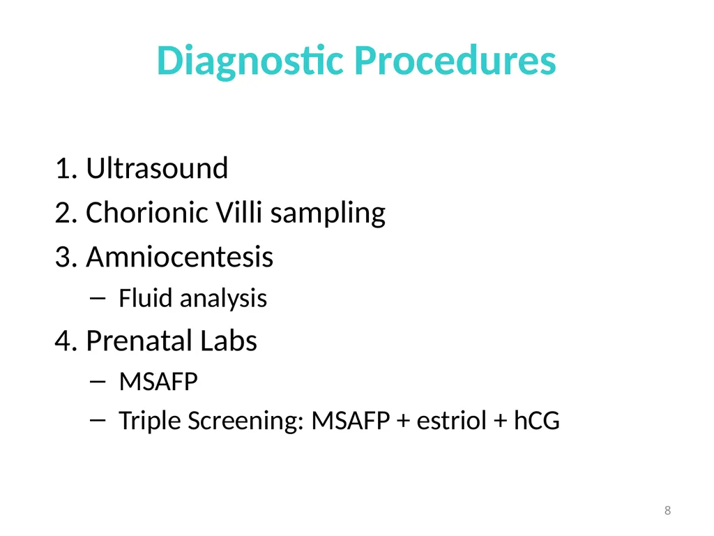 Objectives Menstruation Hormone function - slide 8 of 58