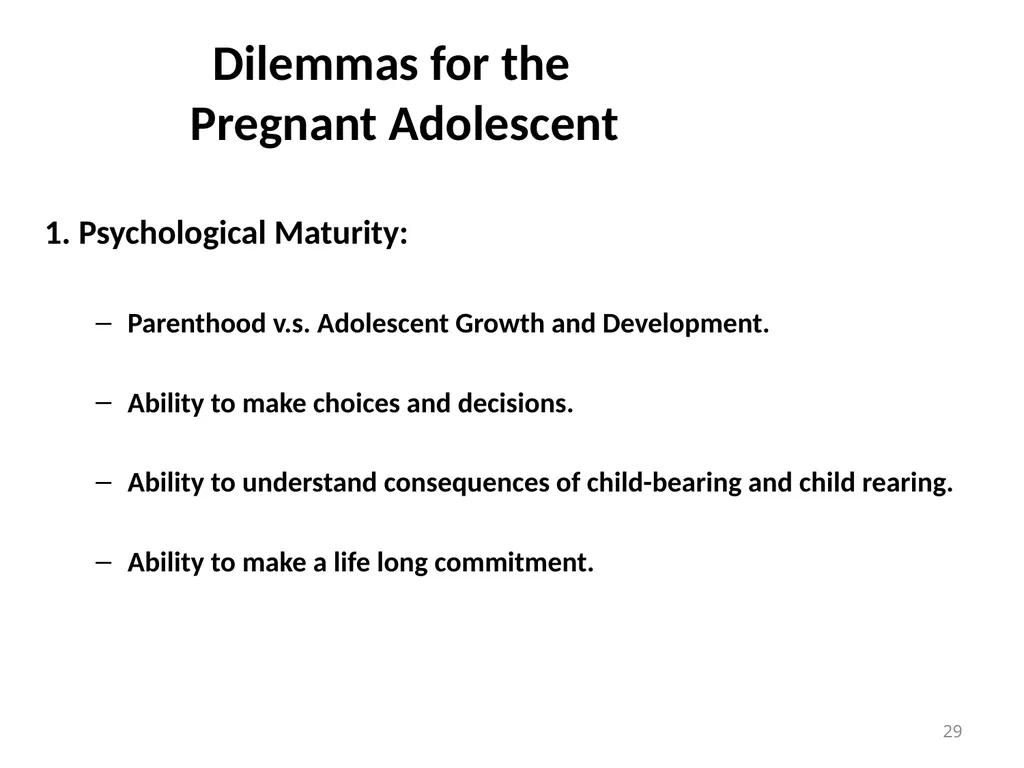 Objectives Menstruation Hormone function - slide 29 of 58