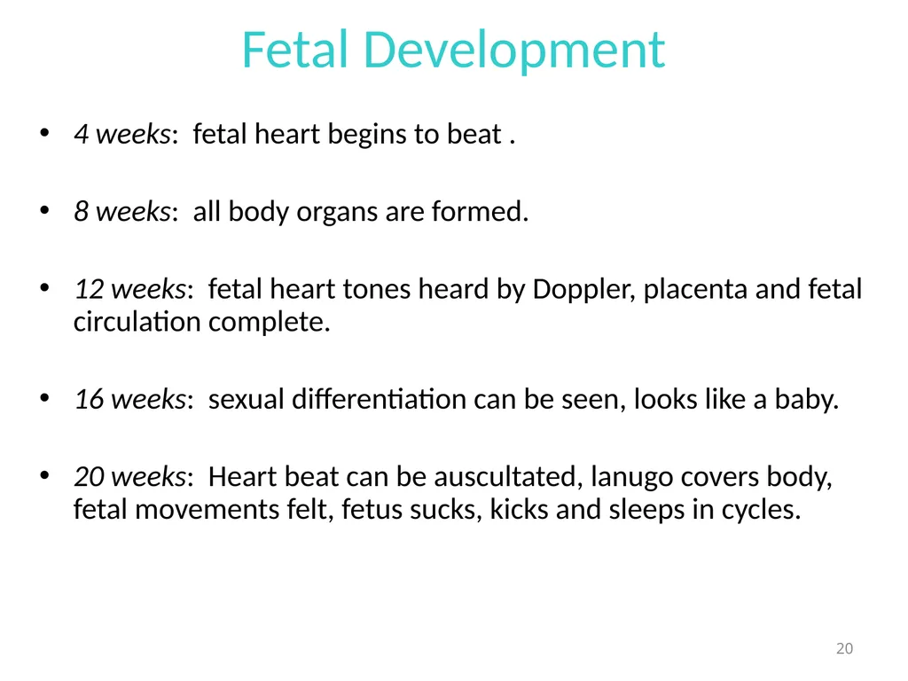 Objectives Menstruation Hormone function - slide 20 of 58