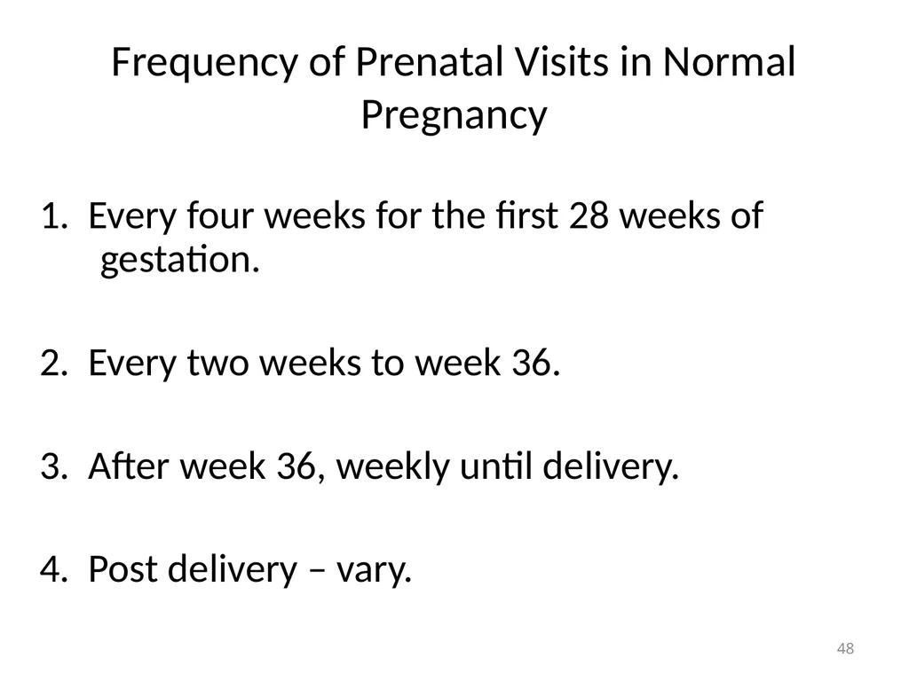Objectives Menstruation Hormone function - slide 48 of 58