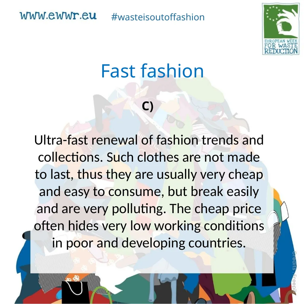 Greenwashing A) Ultra-fast fashion renewal of - slide 12 of 20