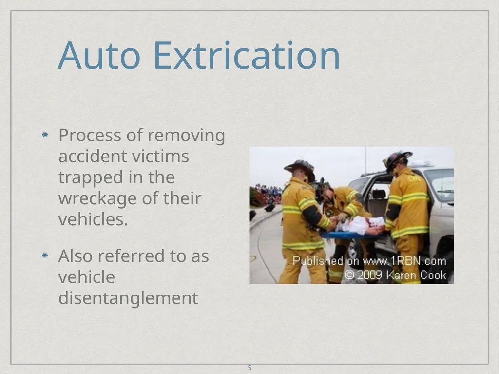 Auto Extrication FFDSD ACADEMY ORIENTATION 16 1 - slide 5 of 122