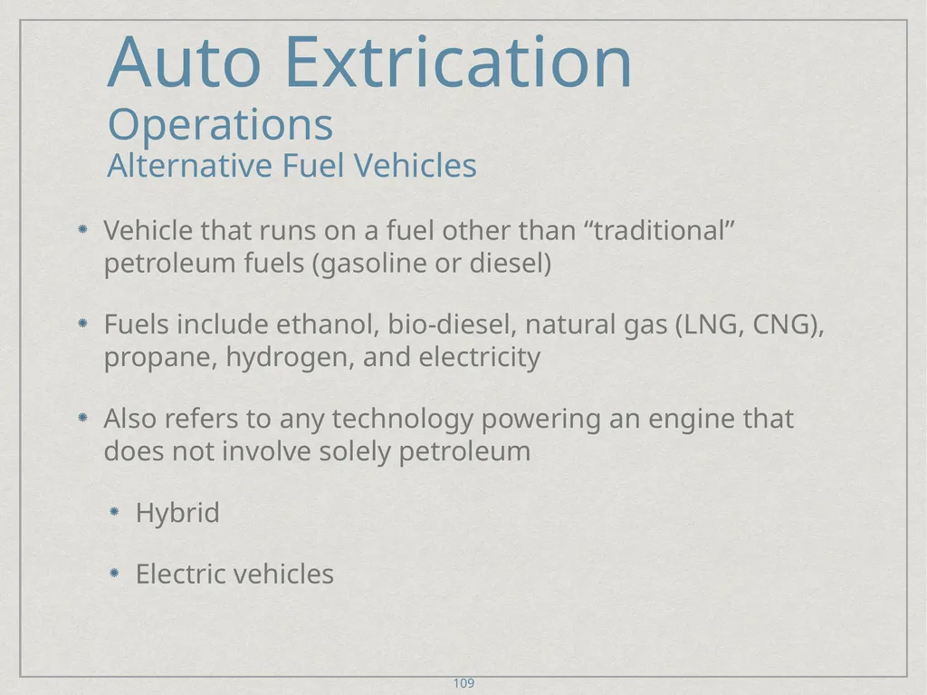 Auto Extrication FFDSD ACADEMY ORIENTATION 16 1 - slide 109 of 122