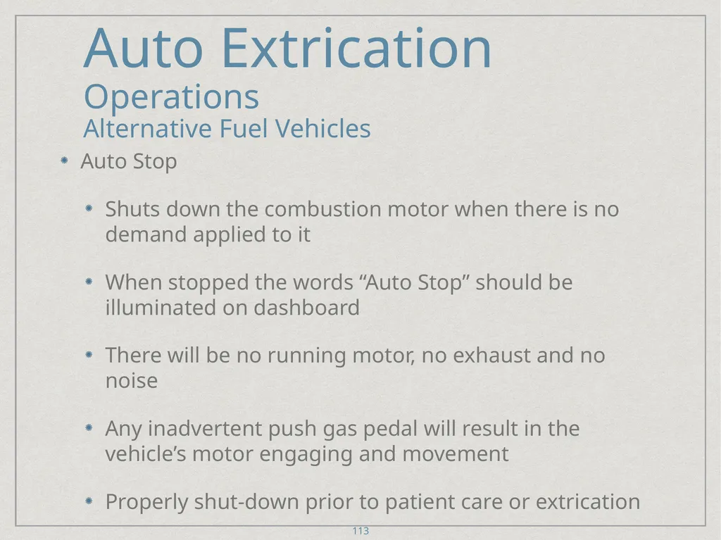 Auto Extrication FFDSD ACADEMY ORIENTATION 16 1 - slide 113 of 122