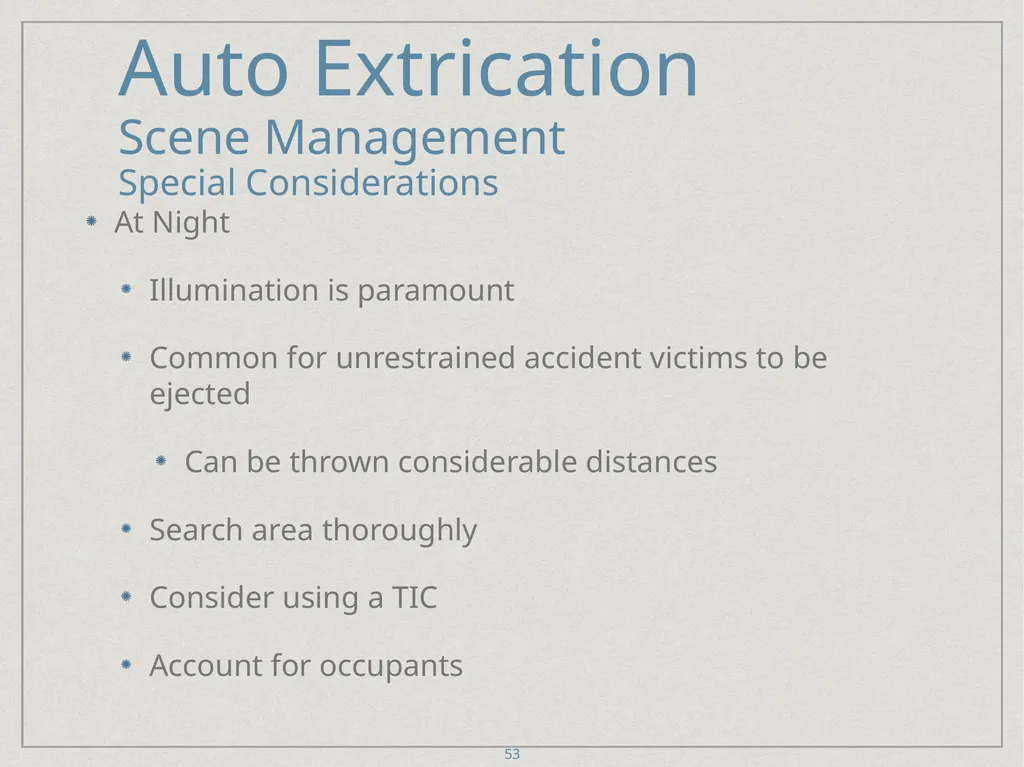 Auto Extrication FFDSD ACADEMY ORIENTATION 16 1 - slide 53 of 122