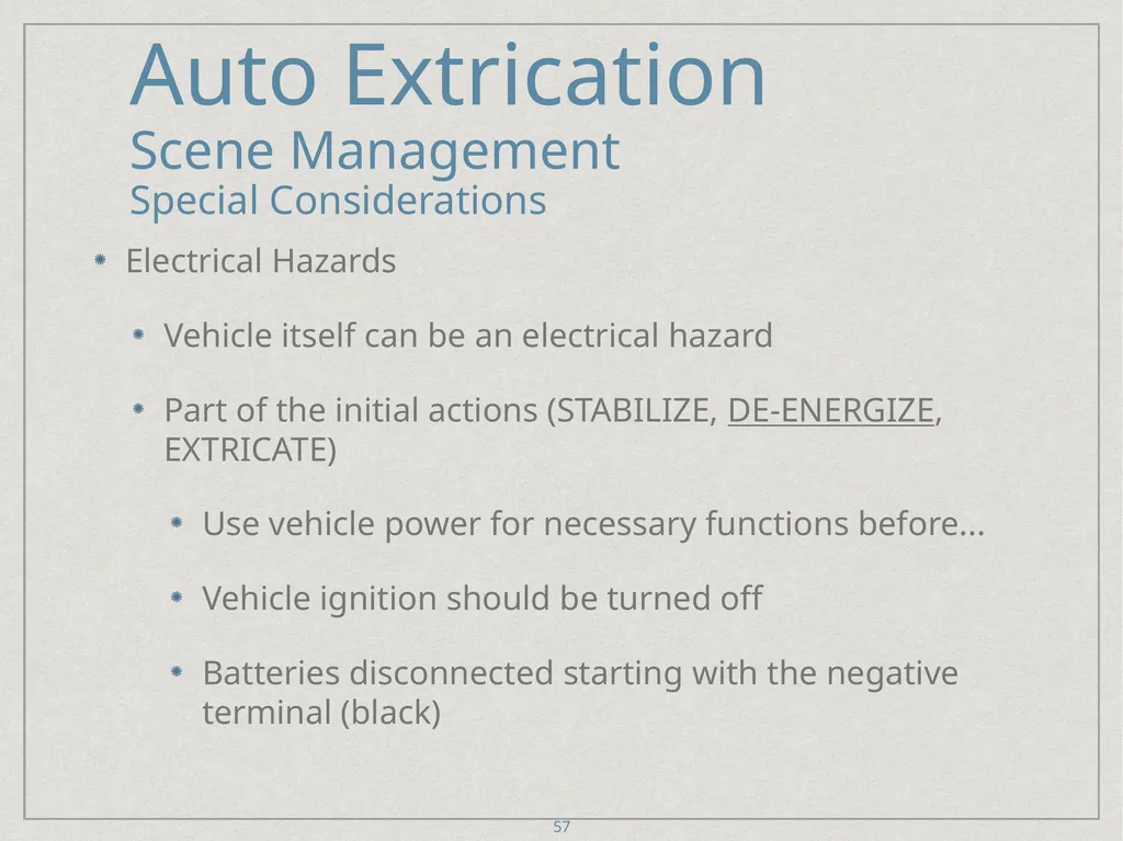 Auto Extrication FFDSD ACADEMY ORIENTATION 16 1 - slide 57 of 122