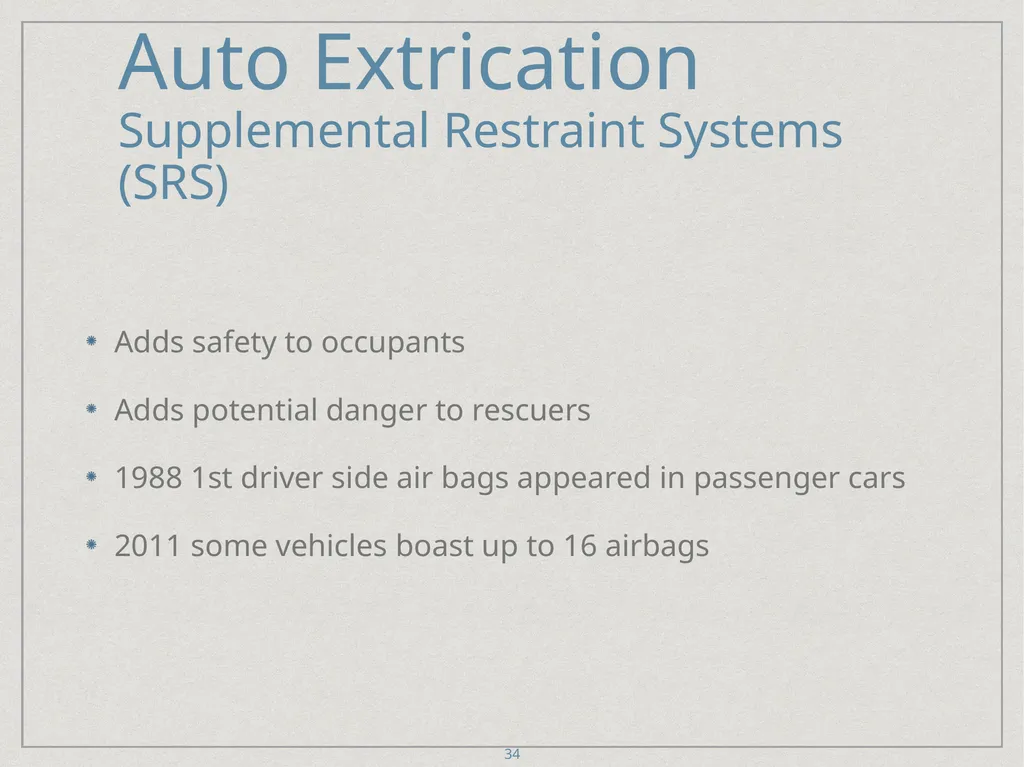 Auto Extrication FFDSD ACADEMY ORIENTATION 16 1 - slide 34 of 122