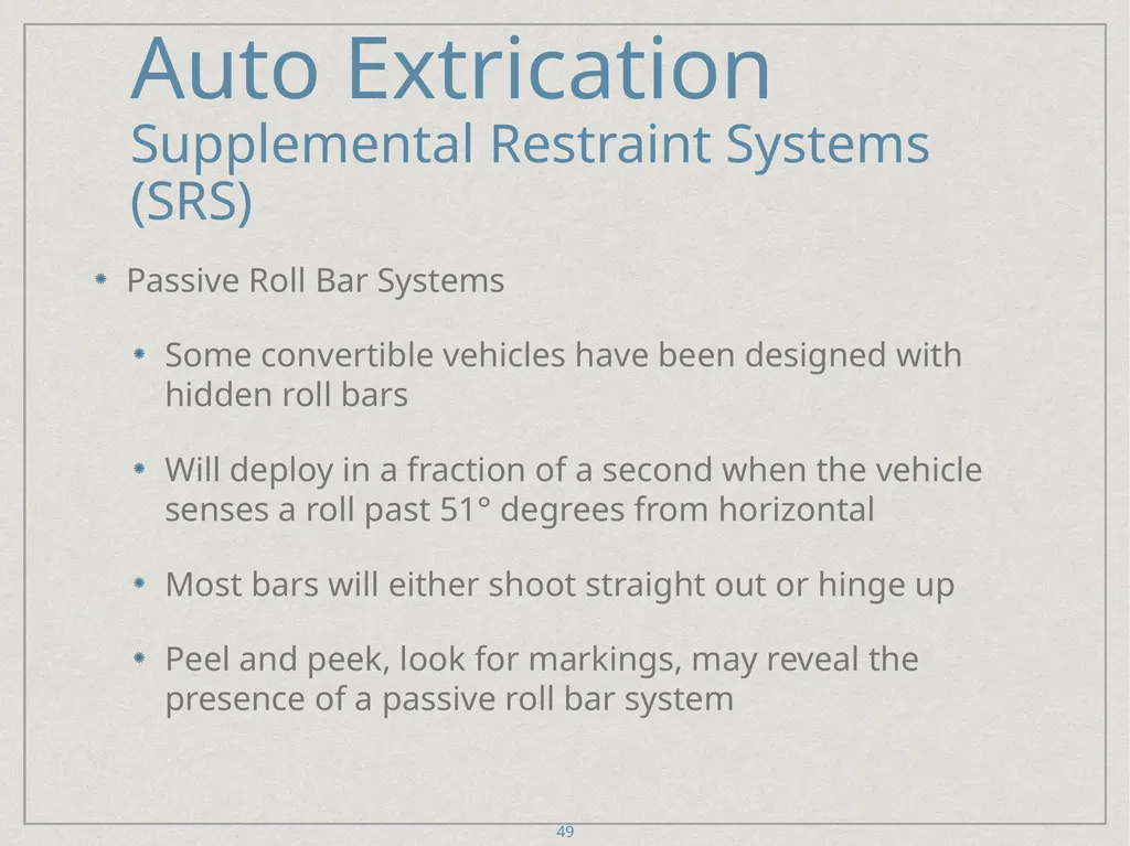 Auto Extrication FFDSD ACADEMY ORIENTATION 16 1 - slide 49 of 122