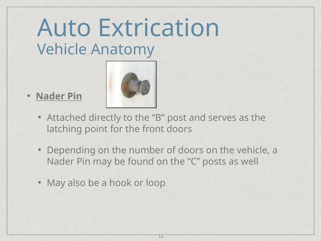 Auto Extrication FFDSD ACADEMY ORIENTATION 16 1 - slide 14 of 122