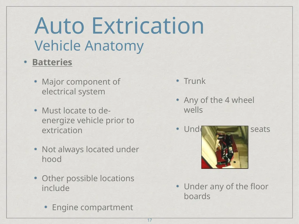 Auto Extrication FFDSD ACADEMY ORIENTATION 16 1 - slide 17 of 122
