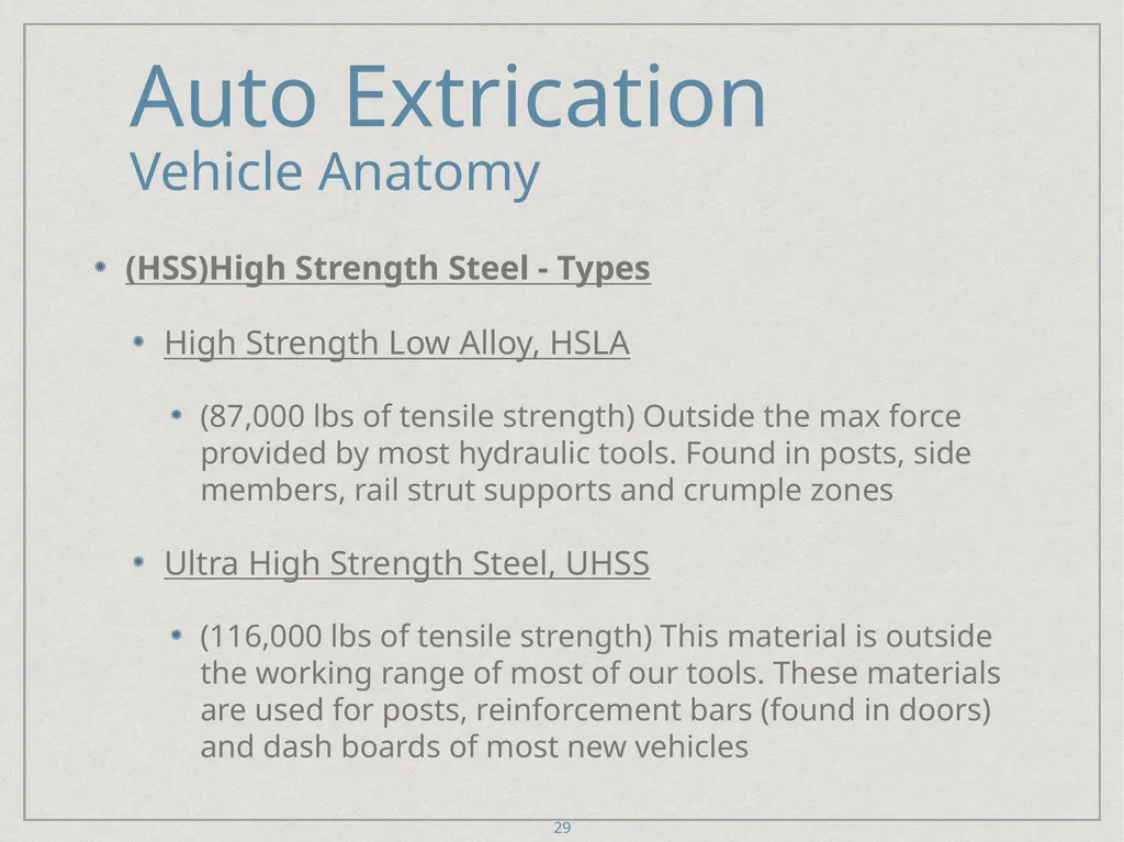 Auto Extrication FFDSD ACADEMY ORIENTATION 16 1 - slide 29 of 122