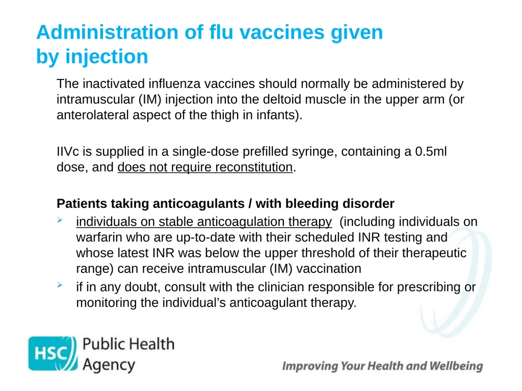 Childhood Influenza (flu) Immunisation Programme - slide 37 of 57