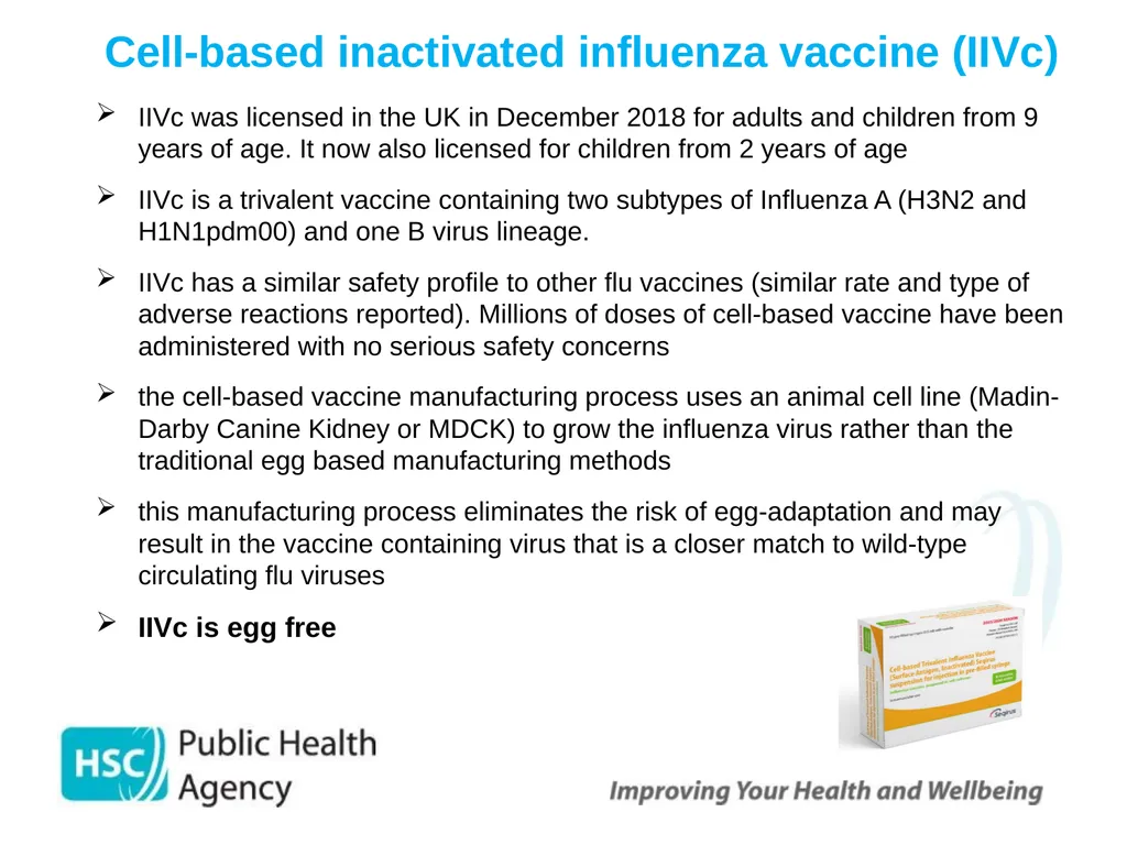 Childhood Influenza (flu) Immunisation Programme - slide 36 of 57