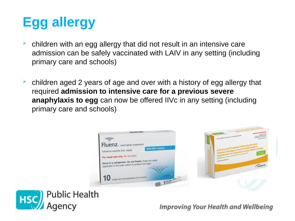 Childhood Influenza (flu) Immunisation Programme - slide 44 of 57