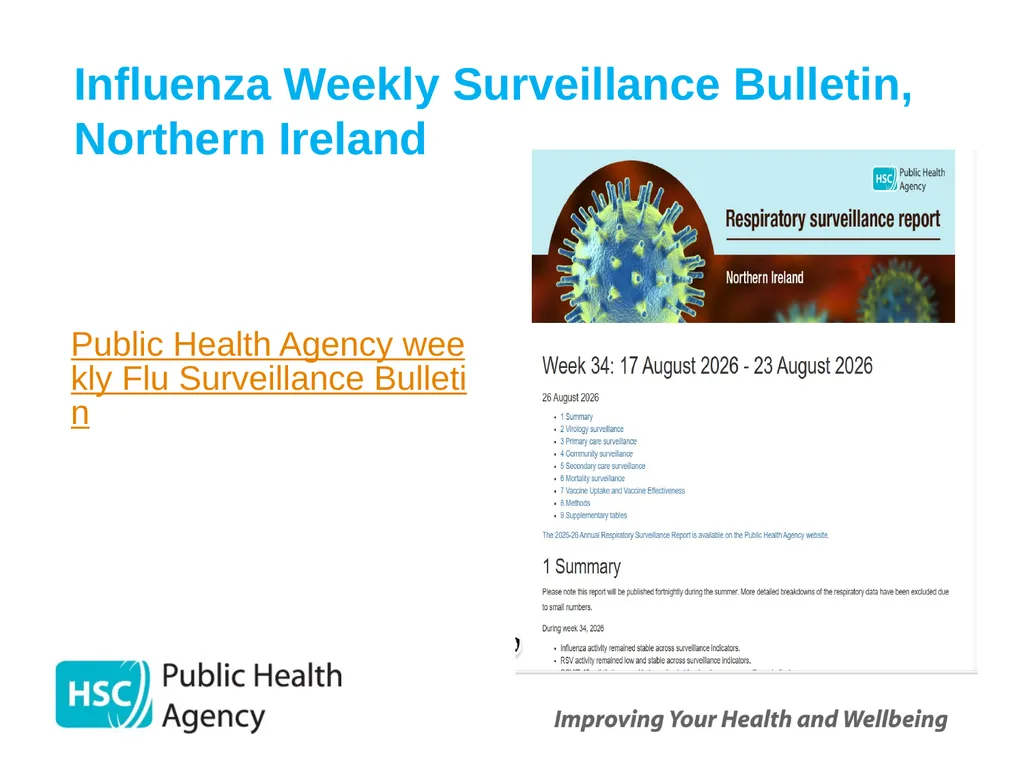 Childhood Influenza (flu) Immunisation Programme - slide 12 of 57