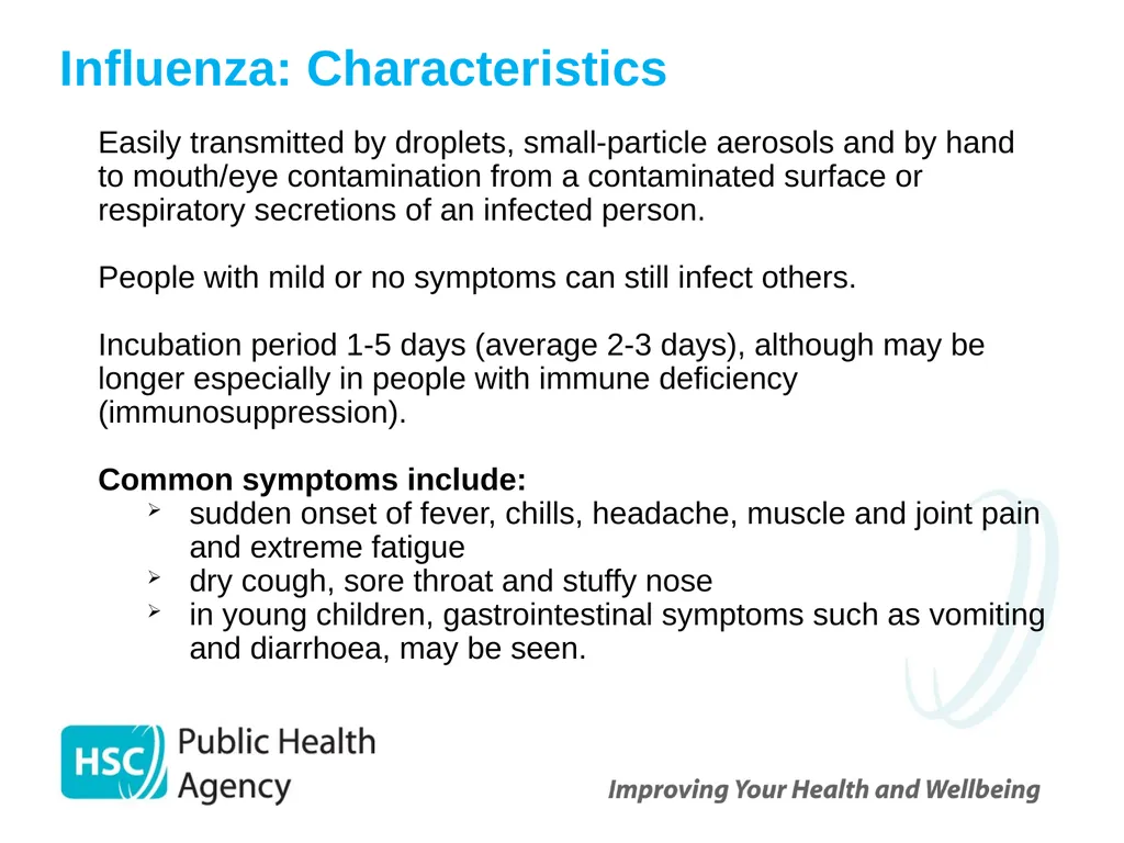 Childhood Influenza (flu) Immunisation Programme - slide 8 of 57