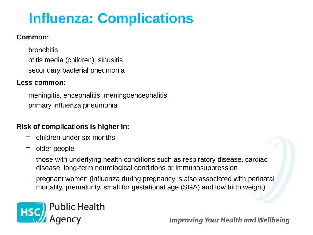 Childhood Influenza (flu) Immunisation Programme - slide 9 of 57