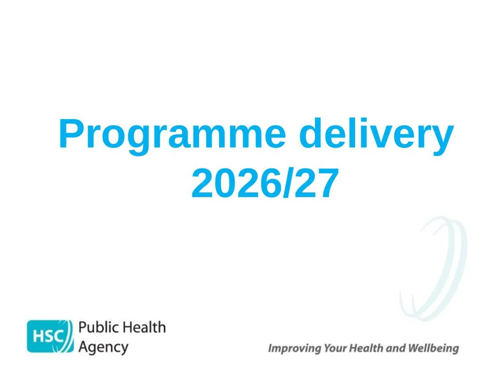 Childhood Influenza (flu) Immunisation Programme - slide 51 of 57