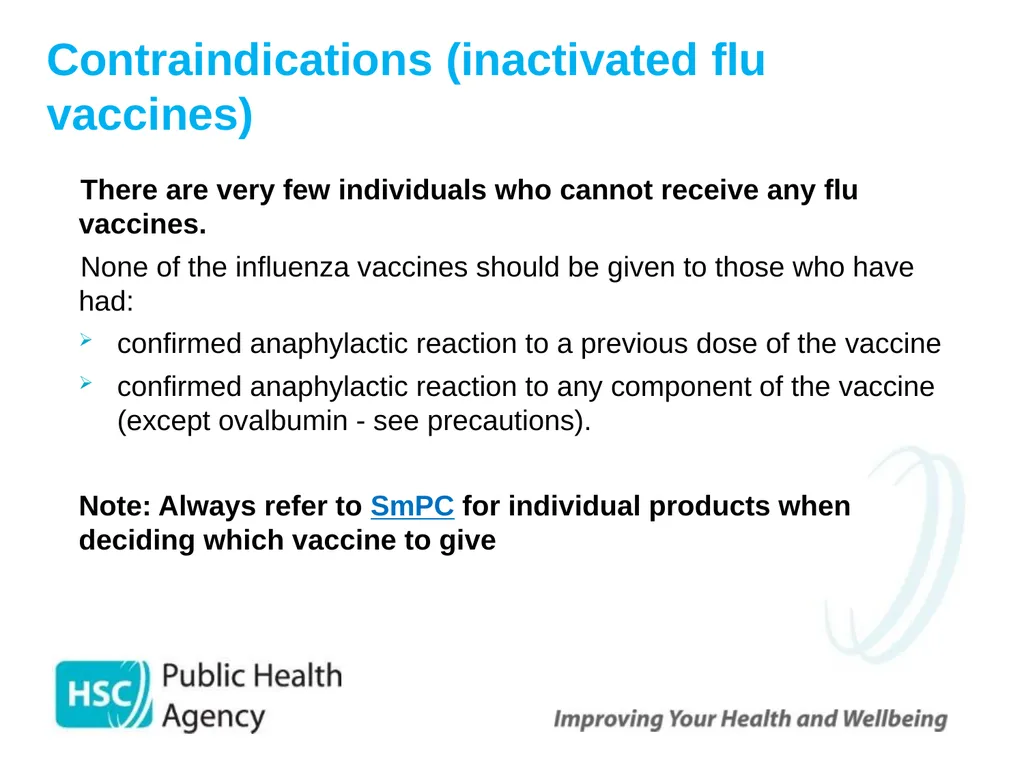 Childhood Influenza (flu) Immunisation Programme - slide 41 of 57