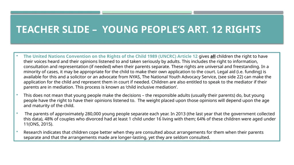 Rosie’s story: What happens if families change? - slide 5 of 24