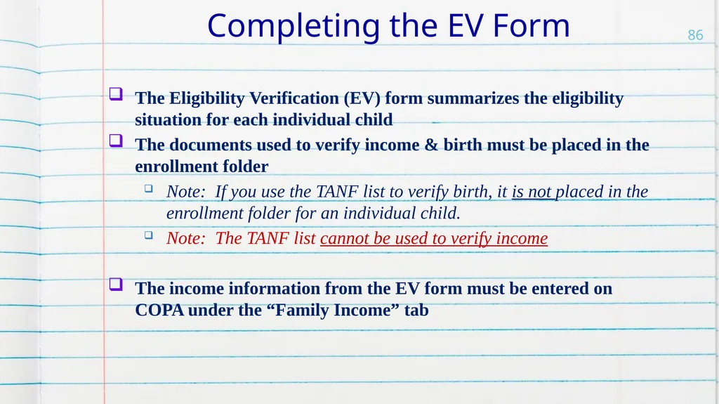 ERSEA Training 2025-26 Location: Mountain Arts - slide 86 of 120