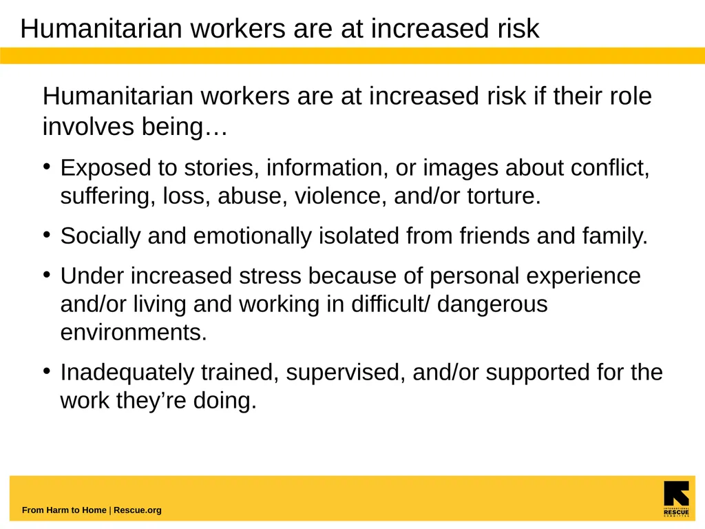 Understanding And Coping With Vicarious Trauma - slide 8 of 27