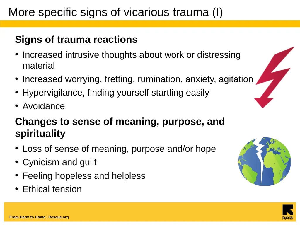 Understanding And Coping With Vicarious Trauma - slide 14 of 27