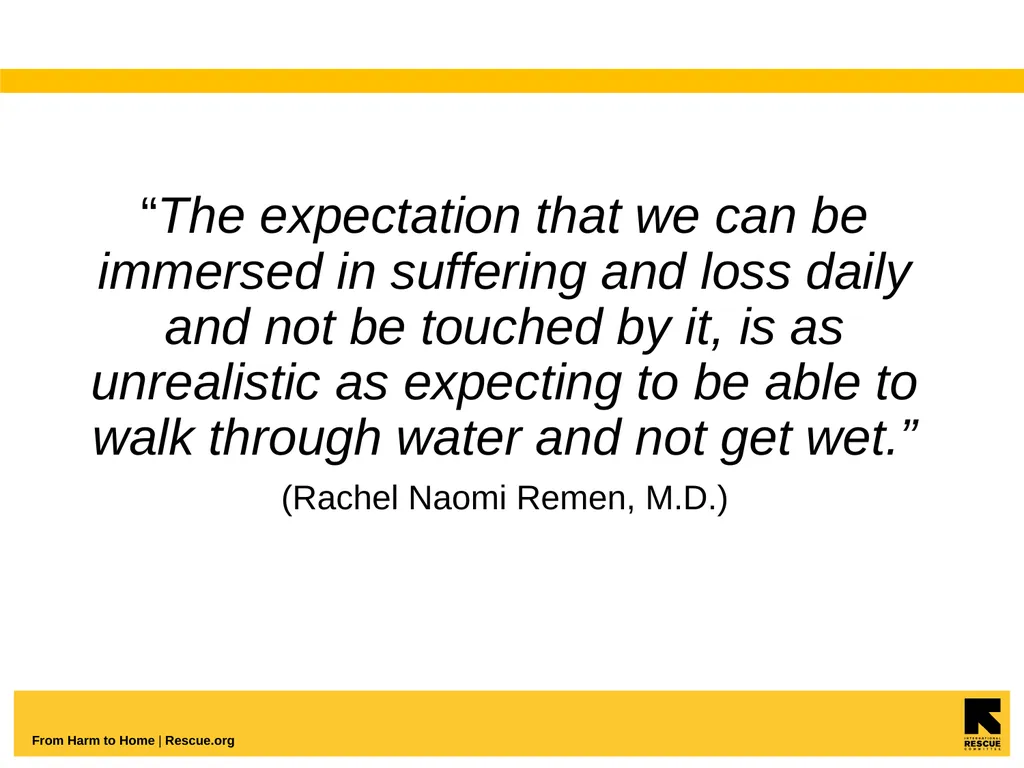 Understanding And Coping With Vicarious Trauma - slide 7 of 27