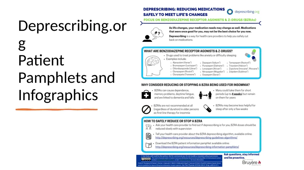 Having the Deprescribing Discussion: Empowering - slide 30 of 34