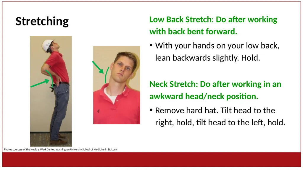 Ergonomics Basics Reducing the Risks for Soft - slide 8 of 11