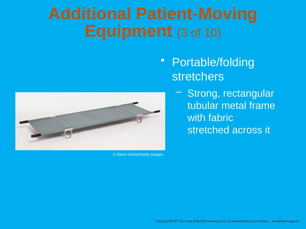 Chapter 8 Lifting and Moving Patients Introduction - slide 40 of 91