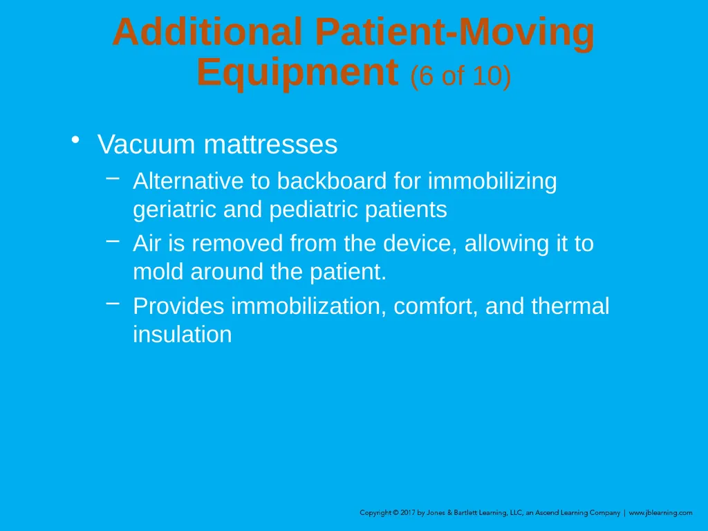 Chapter 8 Lifting and Moving Patients Introduction - slide 43 of 91