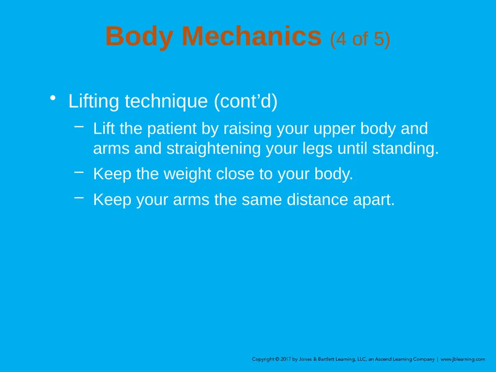 Chapter 8 Lifting and Moving Patients Introduction - slide 10 of 91