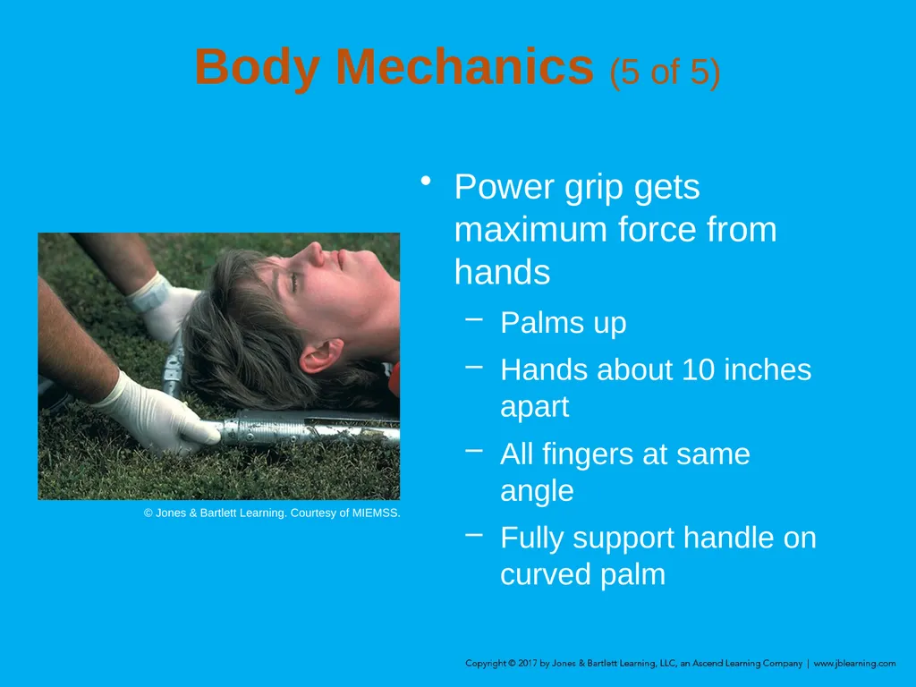 Chapter 8 Lifting and Moving Patients Introduction - slide 11 of 91