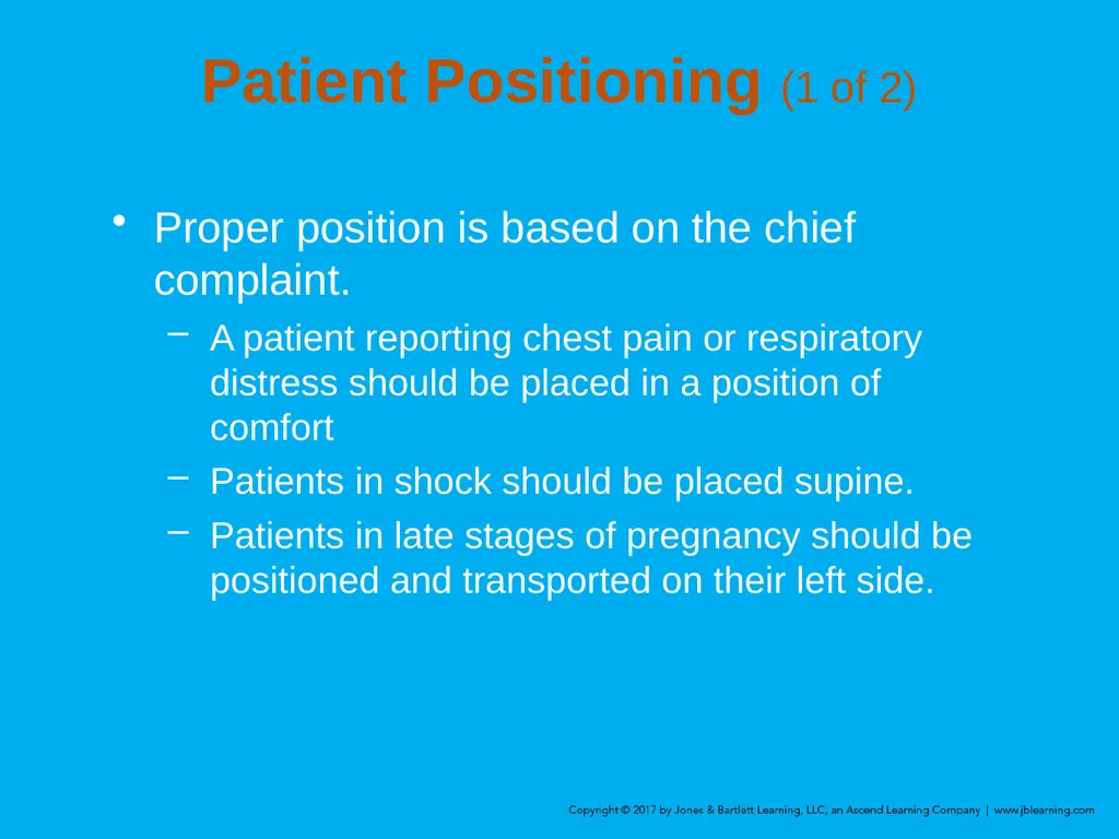 Chapter 8 Lifting and Moving Patients Introduction - slide 49 of 91