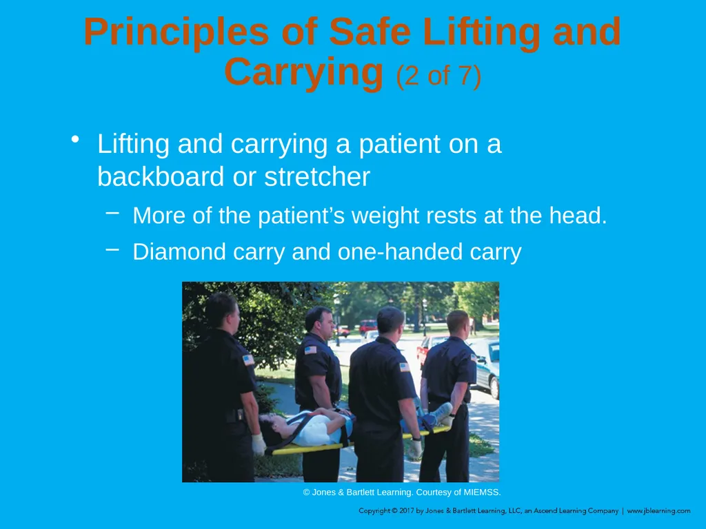Chapter 8 Lifting and Moving Patients Introduction - slide 18 of 91