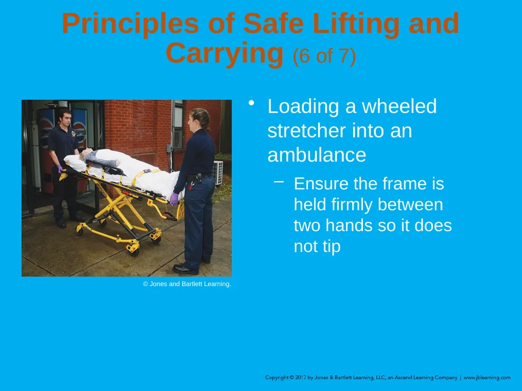 Chapter 8 Lifting and Moving Patients Introduction - slide 22 of 91
