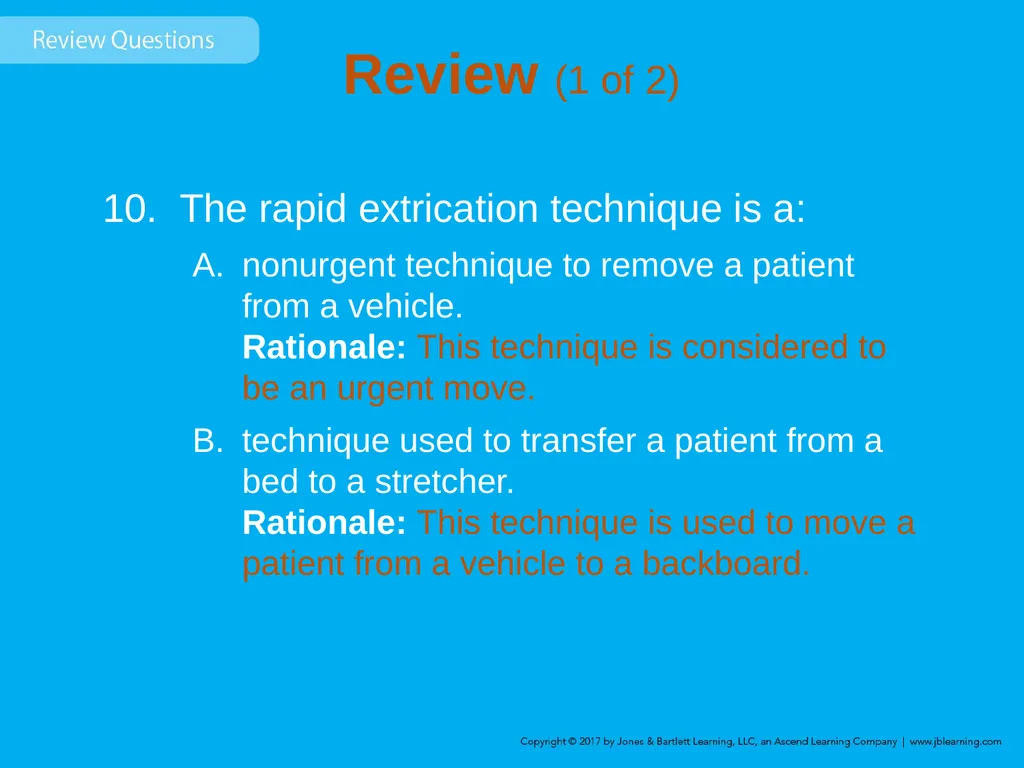 Chapter 8 Lifting and Moving Patients Introduction - slide 90 of 91