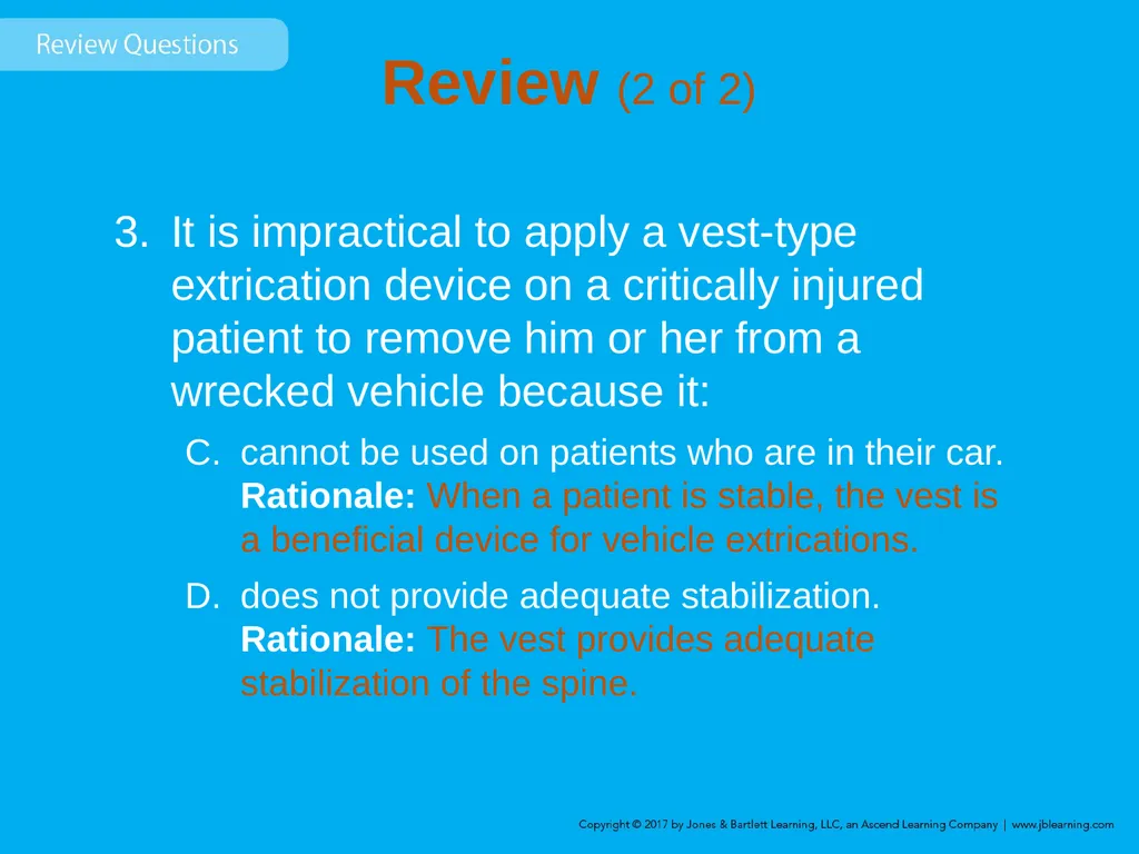 Chapter 8 Lifting and Moving Patients Introduction - slide 64 of 91